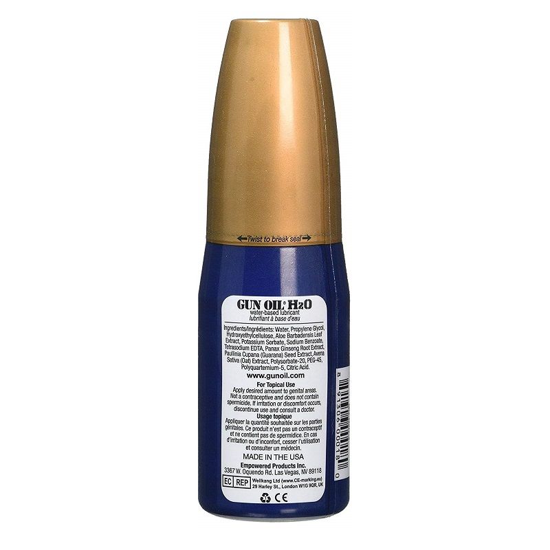 Delivers super smooth, long-lasting glide with a wetter, lig... Gun Oil - H2O Water-Based Lubricant - 59ml photo-2