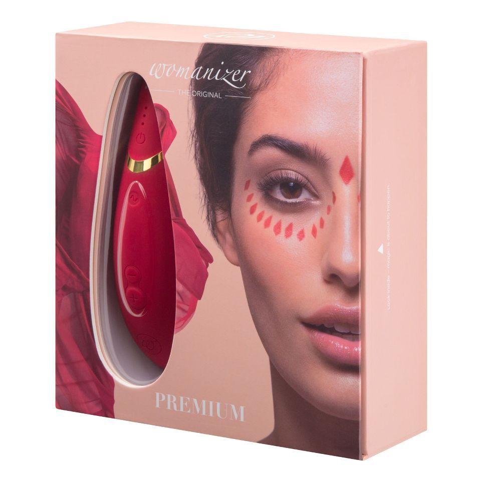 The Womanizer Premium – with the patented Pleasure Air Techn... Womanizer - Premium Massager - Red photo-10