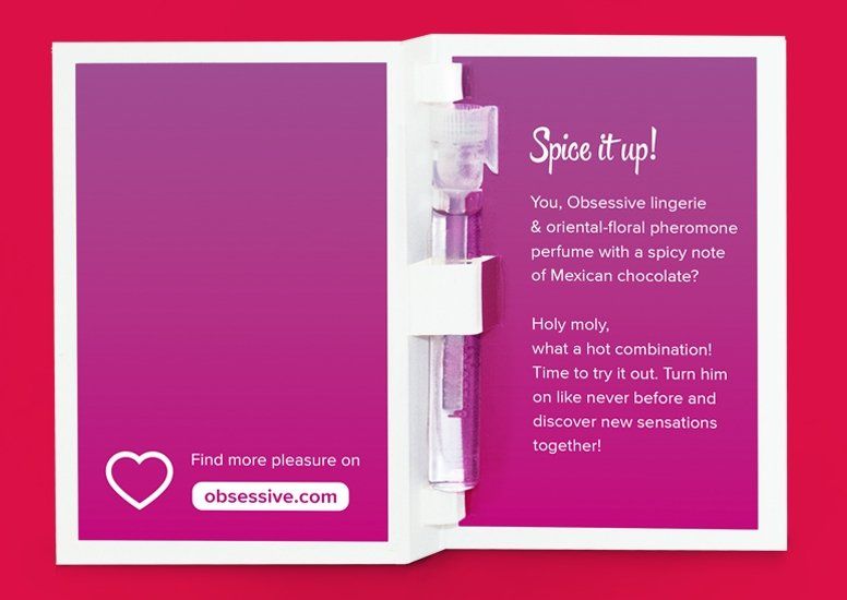 You, Obsessive lingerie and oriental-floral pheromone perfum... Obsessive - Perfume Spicy - 1ml photo-2