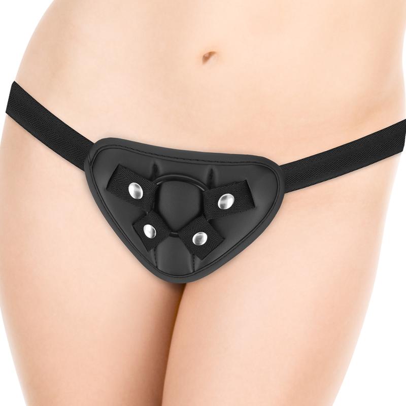 Experience the thrill of being in control with this delightf... Cyber Silicock - Master Huck Up&Down Strap-On - Flesh photo-6