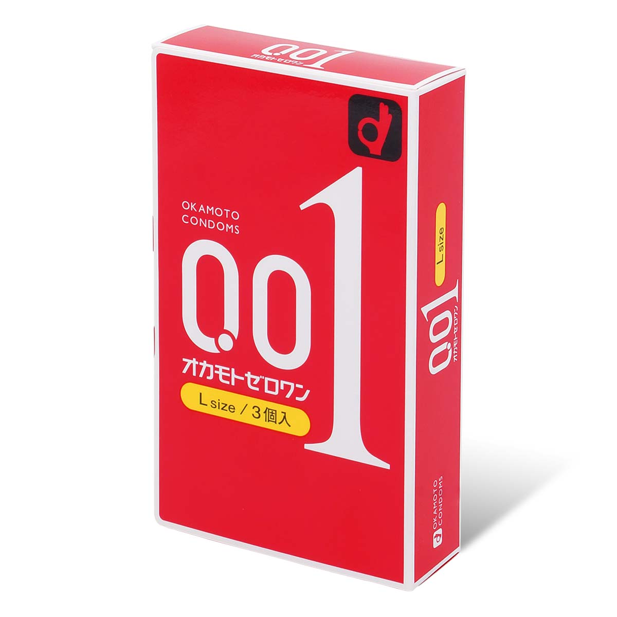 Okamoto - Zero One 0.01 L-Size 3' Pack
