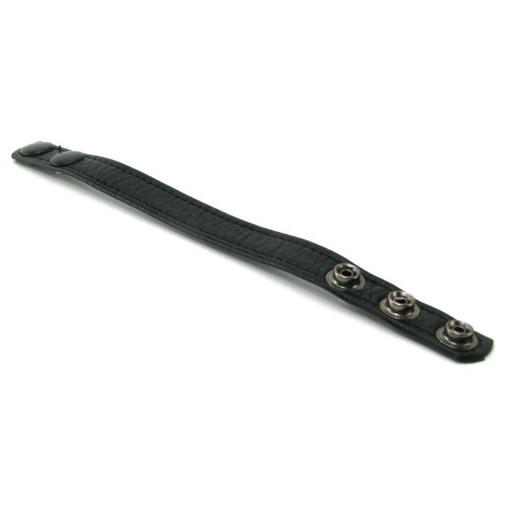 Macho 3 Snap Faux Leather Cock Ring is made to suit every ma... Nasstoys - 3 Snap Cock Ring photo-4