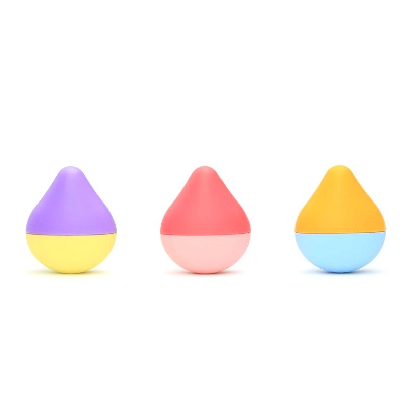 Vibrator sex toy for women designed by Tenga using soft touc... Iroha - Soramikan Mini Massager - Sky/Orange photo-10