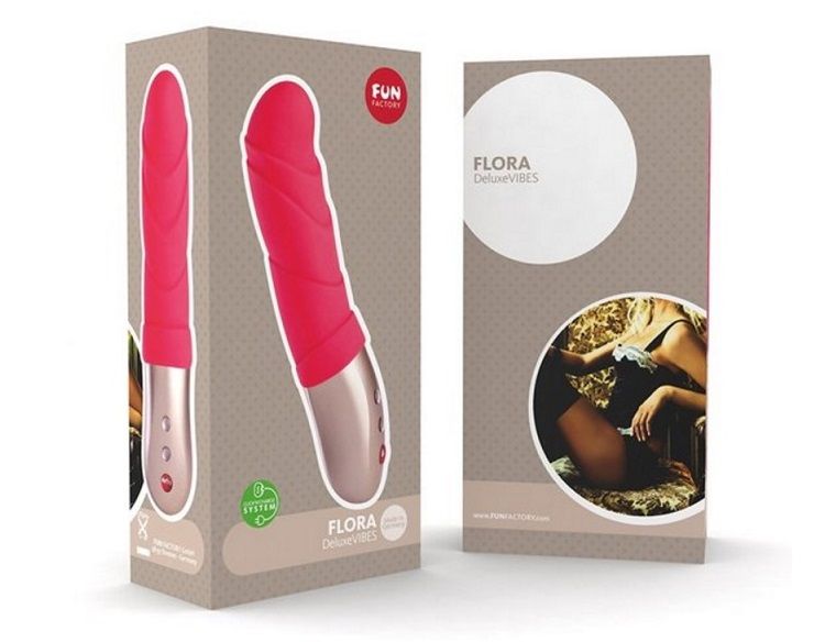 Designed to pamper her erogenous zones, the FLORA MiniVIBRAT... Fun Factory - Vibe Flora - India Red photo-14