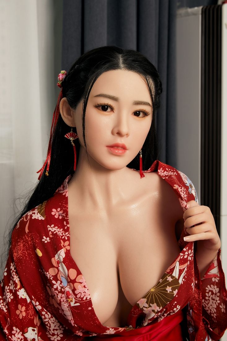 Rebecca Asian Realistic Sex Doll, Big Boobs, Ultra Soft Silicone 165 cm (5'4 ft) photo