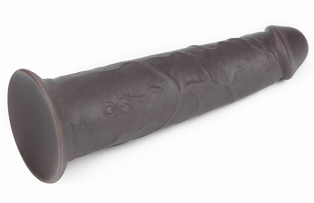 Lovetoy - 8" Dual Layered Rotator Dildo - Brown photo-9