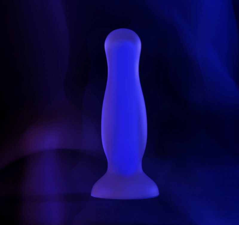 Beyond - Namor Glow Anal Plug - Blue photo-8