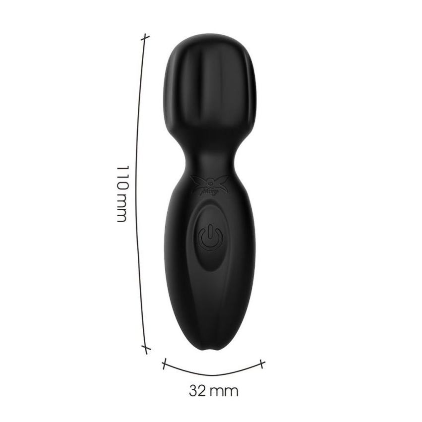 Pixey - 2Go 旅行用迷你按摩器 - 黑色 照片-8