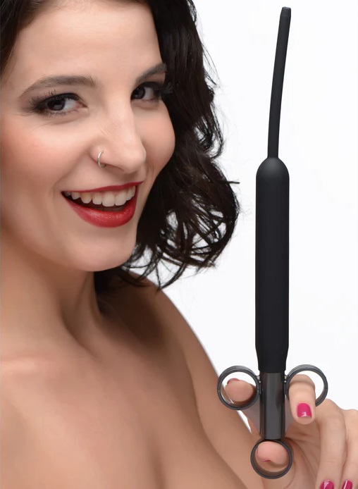 This lubricant silicone lubricant launcher is equipped with ... CleanStream - Deep Shot Lube Launcher - Black photo-3