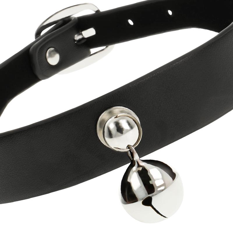 The Coquette accessories collection is exclusively made of v... Coquette - Choker Jingle Bell - Black photo-3