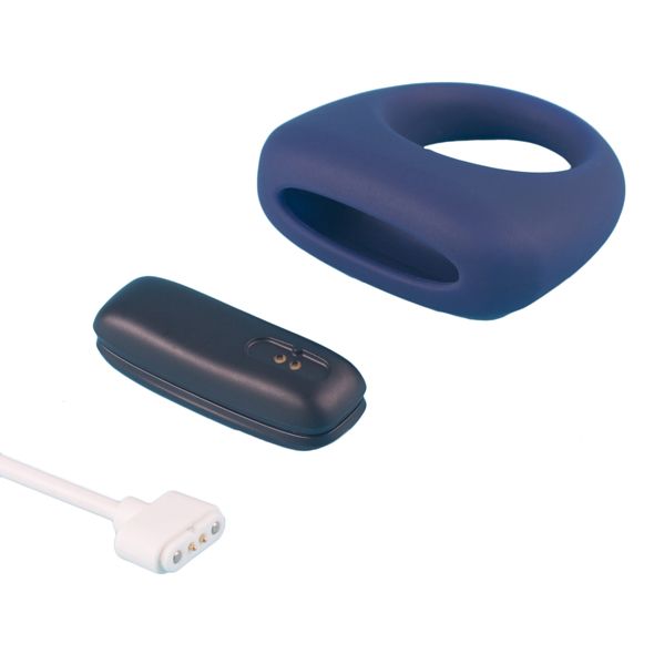 Shag your way to the top with Magic Motion's Cockring Dante!... Magic Motion - Dante Smart Cock Ring - Blue photo-10