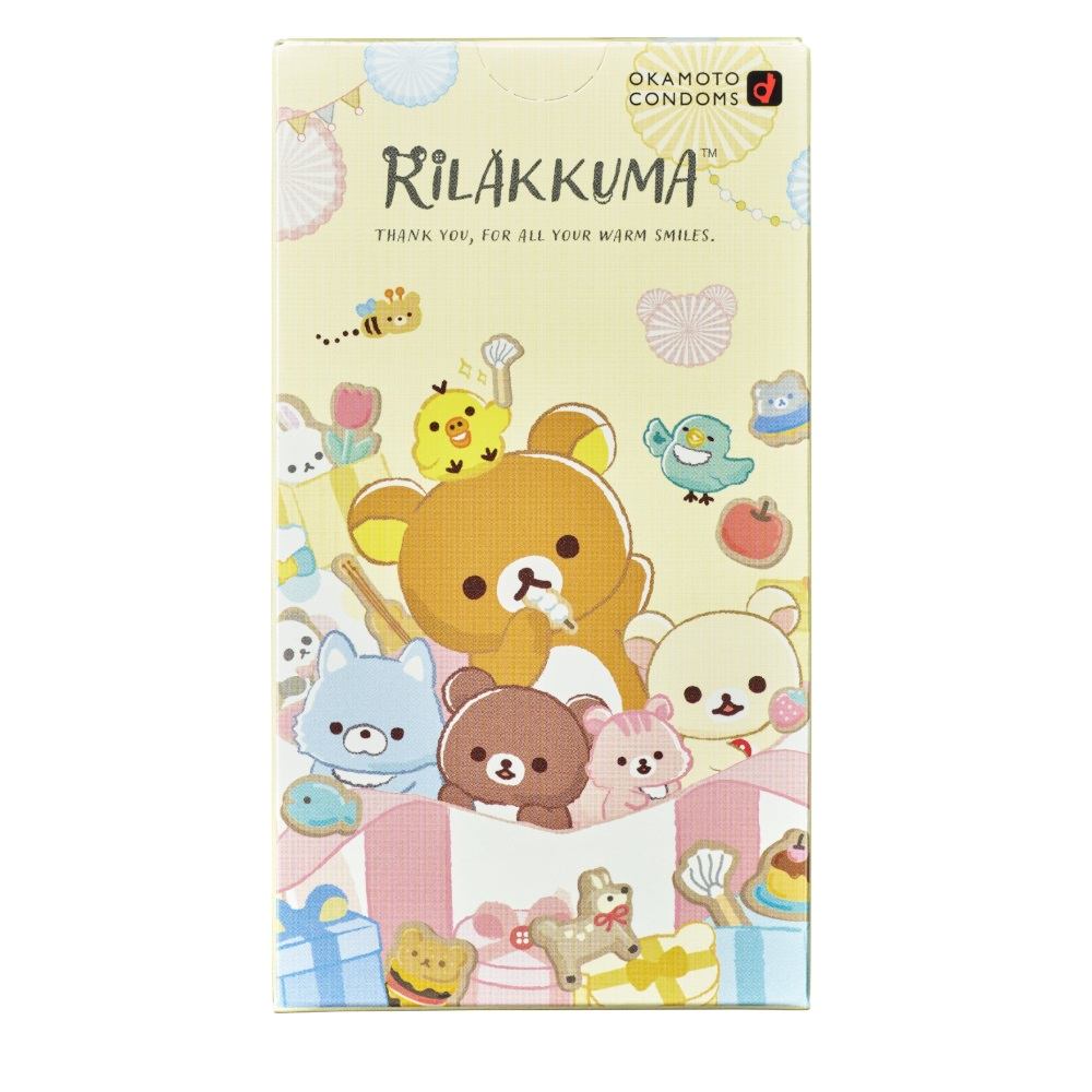 Okamoto - Rilakkuma Plenty of Jelly 10's Pack