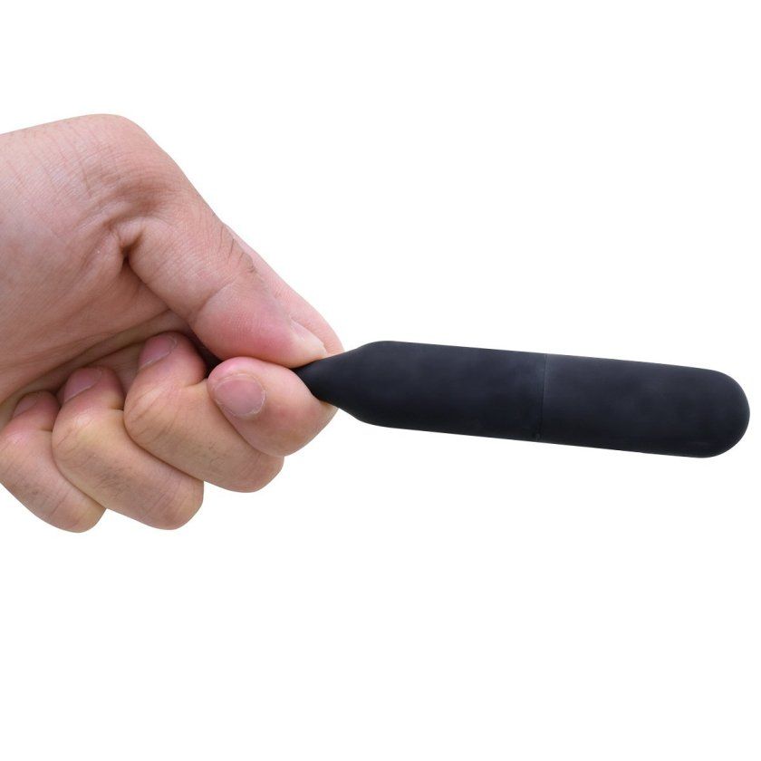 Vibral Series Maximum size A-One - Long Vibrator - Black photo-3