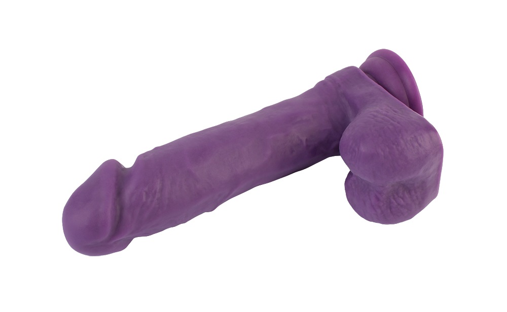 Chisa - 8.2" Fashion Dude Neo Dildo - Purple photo-4