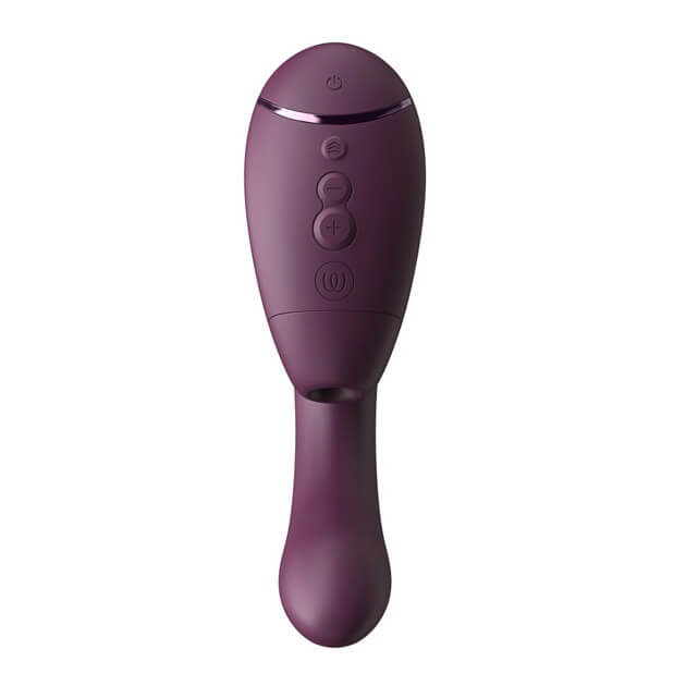 Womanizer Next Duo 将 Womanizer 独有慨 3D Pleasure Air 吸吮技术同... Womanizer - Next DUO 3D阴蒂吸啜及G点按摩器 - 暗紫色 照片-13