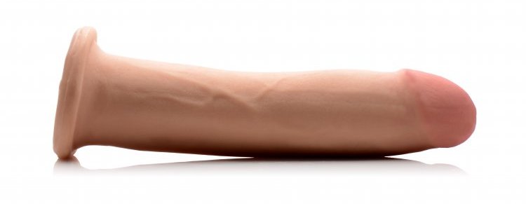 Get nailed by a nine-incher with this lifelike cock! This be... USA Cocks - 9" Ultra Real Dual Layer Dildo - Flesh photo-3