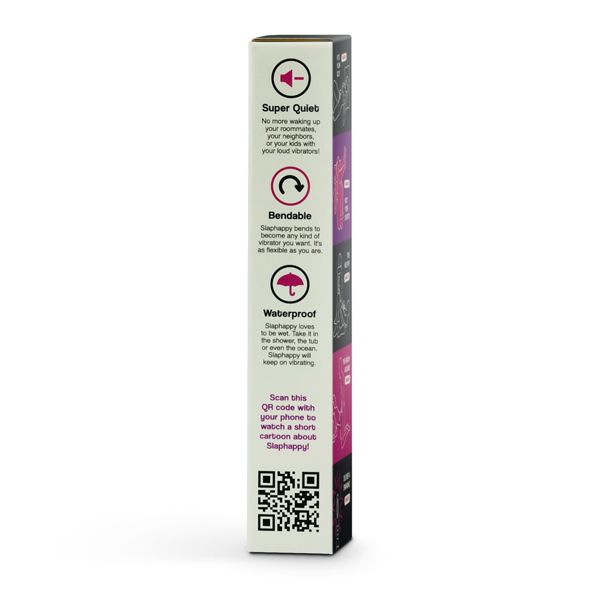 The crowdfunded bendable 5 in 1 vibrator for frisky people! ... Slaphappy - Plus Bendable 5 in 1 Vibrator - Purple photo-16