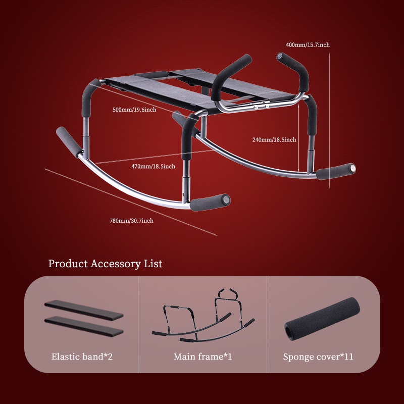 MT - EasyRide Sex Chair - Black photo-4