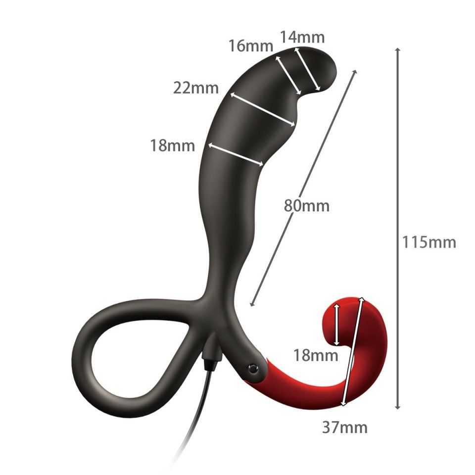 To facilitate deep pleasure it adopted a movable arm of 3 st... SSI - Enemable Type-1 Anal Vibe photo-10