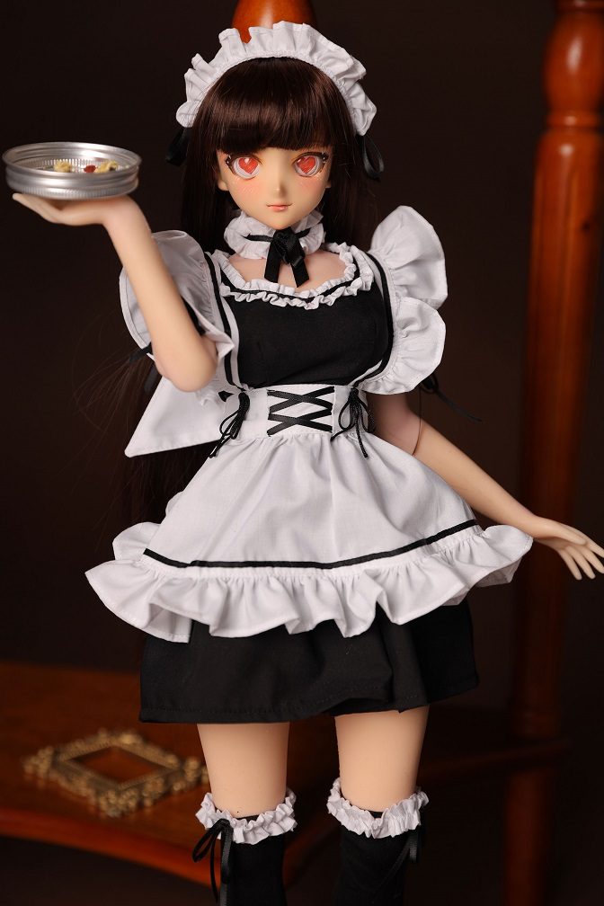 Housemaid Mini Anime Realistic Sex Doll, Silicone with Vinyl Head 60 cm (2 ft) photo-4