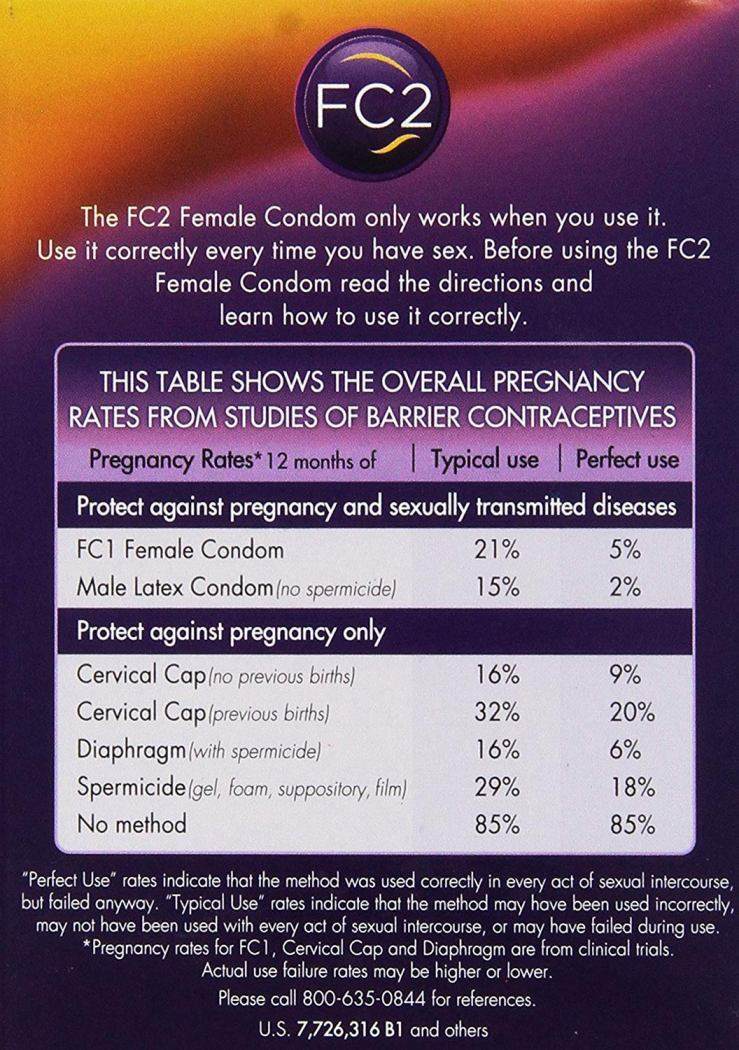 FC2`s sheath, with its outer ring, is made from a synthetic ... FC2 - Female Condom 1pc Pack photo-6