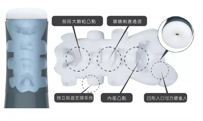 Genmu G's pot VR-I is made of the premium material and w... Genmu - G's Pot VR-I - Black photo-2