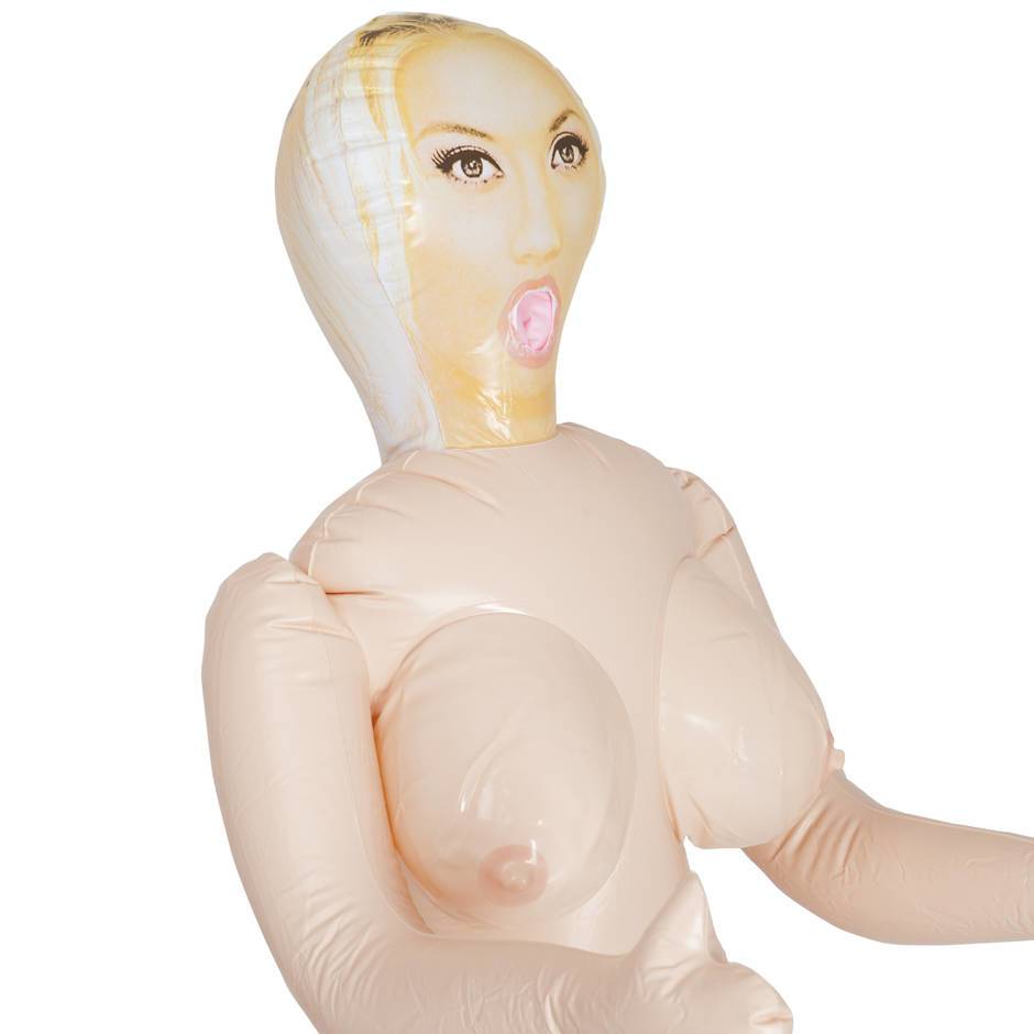 Just Jugs is a big breasted blow up doll with 3 love holes f... Just Jug's Lovedoll photo-4