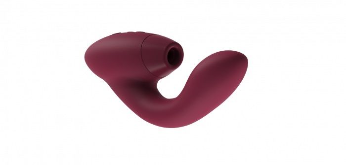 The perfect combination of powerful clitoral and G-spot stim... Womanizer - DUO - Clitoral & G-spot Stimulator - Bordeaux photo-4