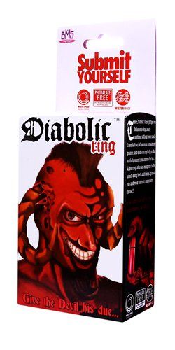 BMS - Diabolic 陰莖環 - 紅色 照片