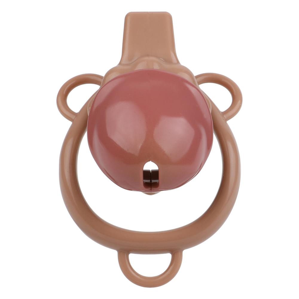 Material: ABS Resin
Cage high: 36mm ... FAAK - Penis Cage w Belt & Plug - Black photo-4