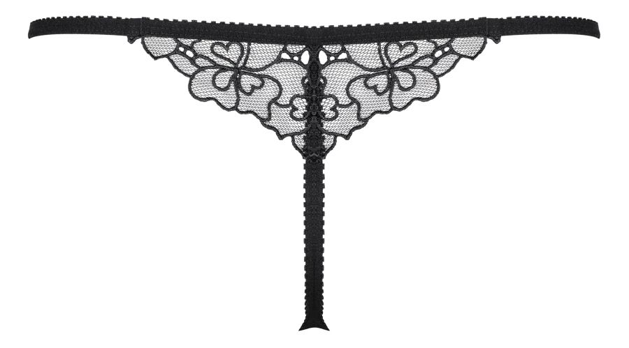 Obsessive - 882-THO-1 Tempting Thong - Black - S/M photo-8