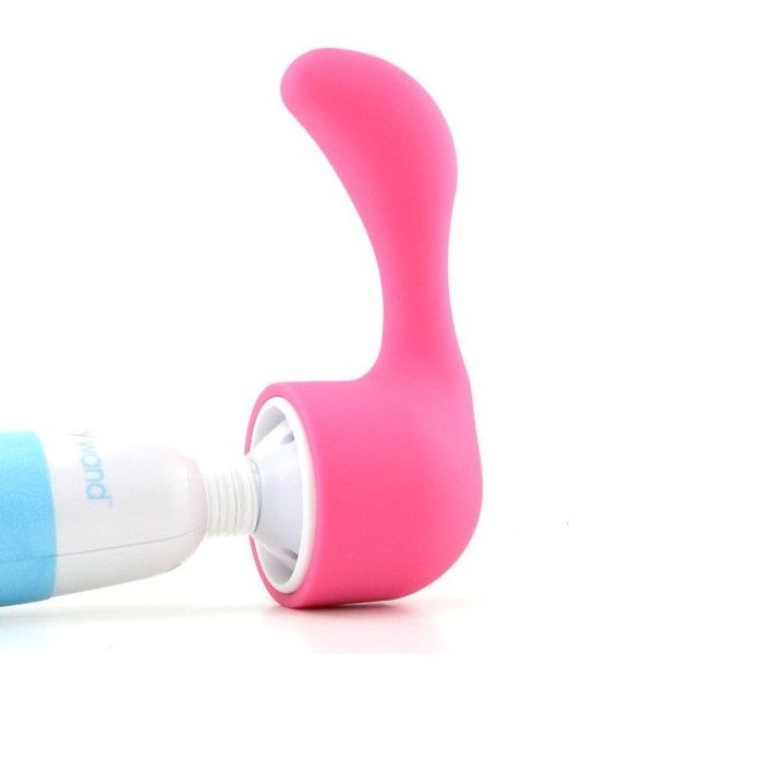 Looking to get more from your magic wand vibrator? You just ... Bodywand - G-Spot Attachment - Pink photo-9