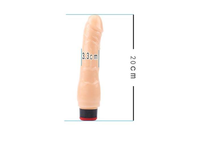 Material:T-Skin
Product Size:20cm.¢3.3cm
Product Weight:0.17... Chisa - 8.1″ Vibe Cock - Flesh photo-6