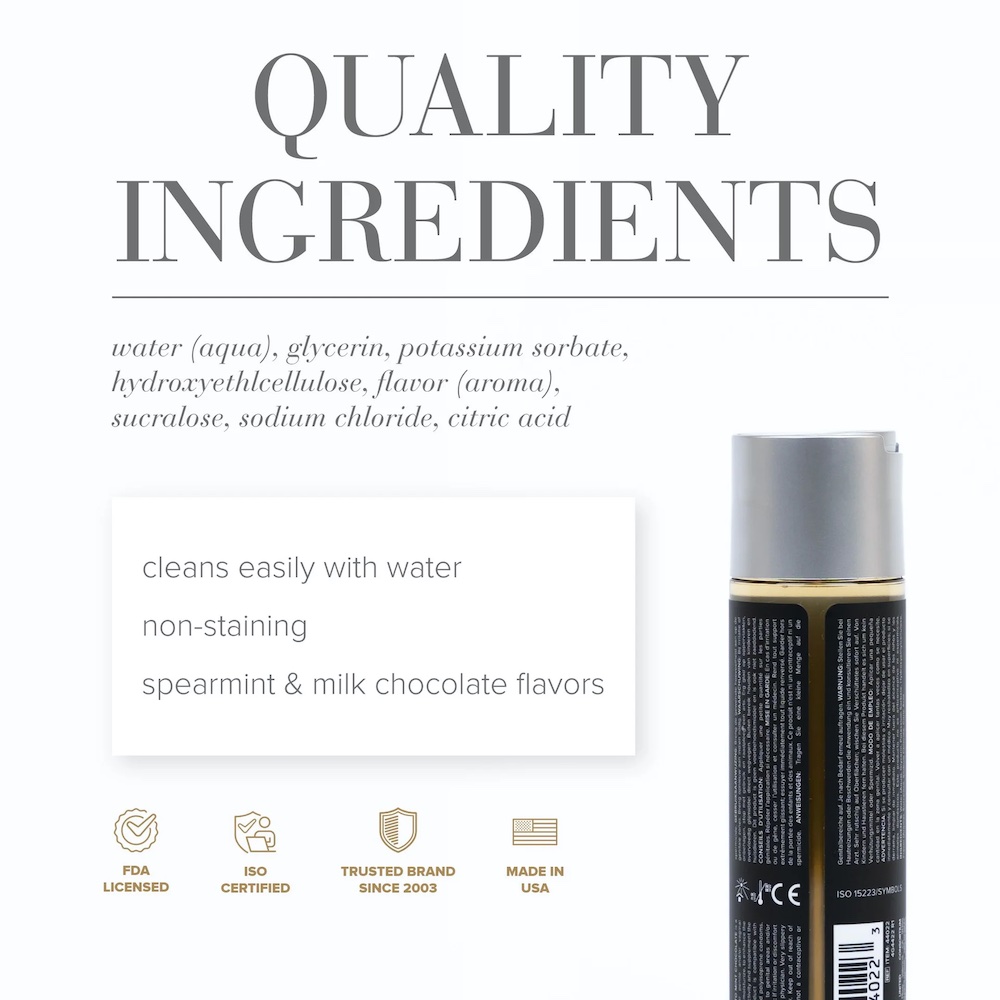 JO® GELATO is a flavored water-based personal lubricant desi... JO - Gelato Mint Chocolate Lubricant - 120ml photo-2