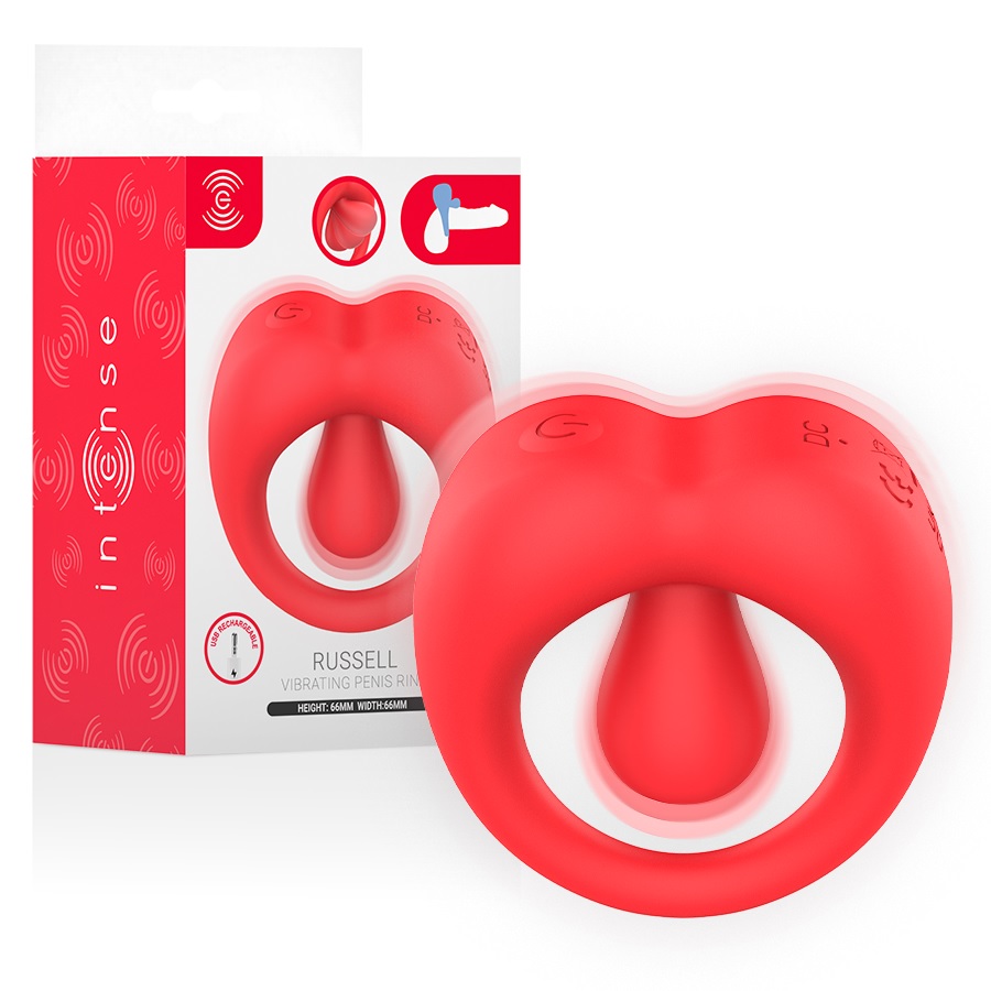 Intense - Russel Vibro Ring - Red photo-10