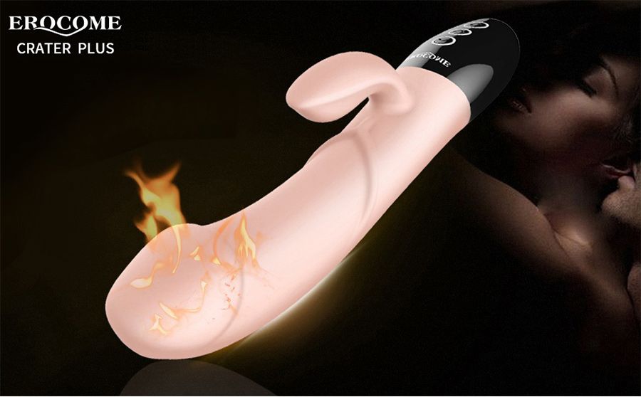 Super vibration with 8 modes - You can use 2 powerful import... Erocome - Crater Plus - Vanilla photo-3