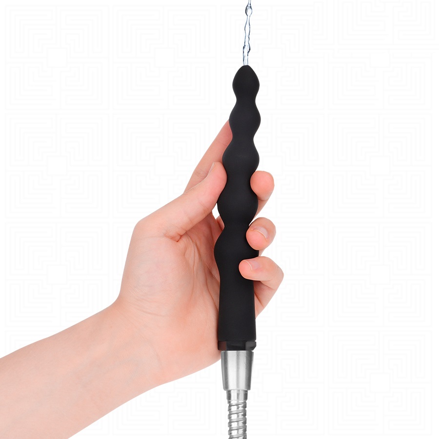 Addicted Toys - #5 旅行裝灌腸器 - 黑色 照片-2