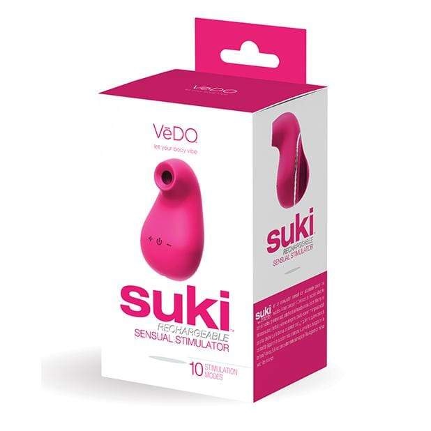 VeDO - Suki Sensual Vibrating Sucker - Pink photo-4