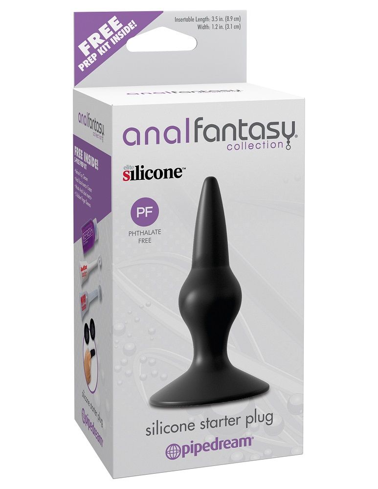 If you’ve never tried anal play before, the Silicone Starter... Pipedream - Starter Plug - Black photo-4
