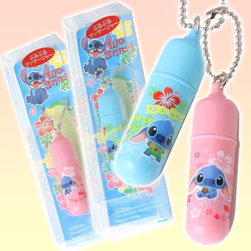 It is a mascot size massager with world popular character St... NPG - Stitch Vibrator -Blue photo-9