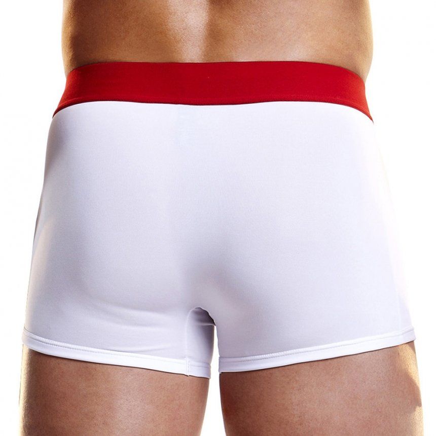 This classic style is perfect for the everyday man. Featurin... Hustler - Logo Elastic Microfiber Trunk - White - L photo-2