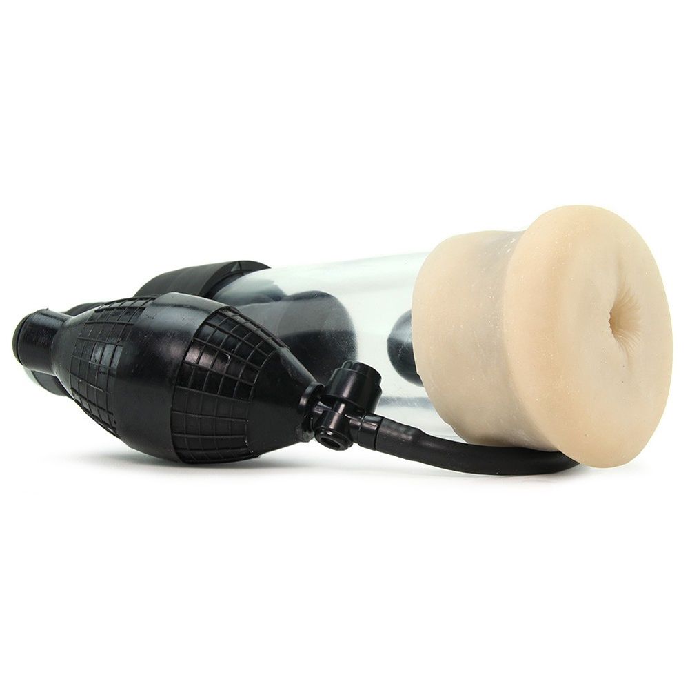 Nasstoys - Mack Tuff Vibrating Power Pump - Clear/Black photo-5