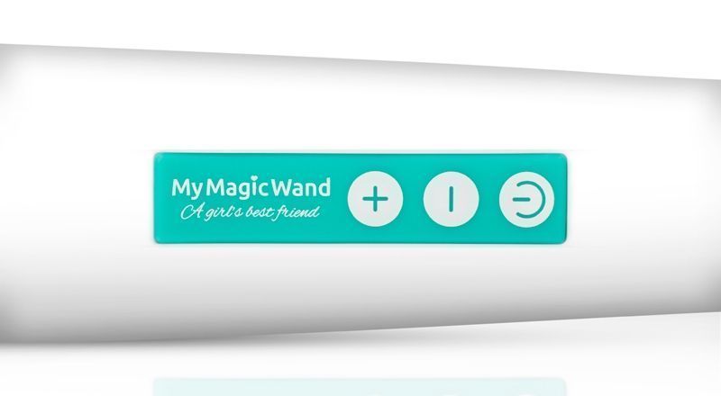 MyMagicWand - 強力震動按摩棒 - 藍綠色 照片-5