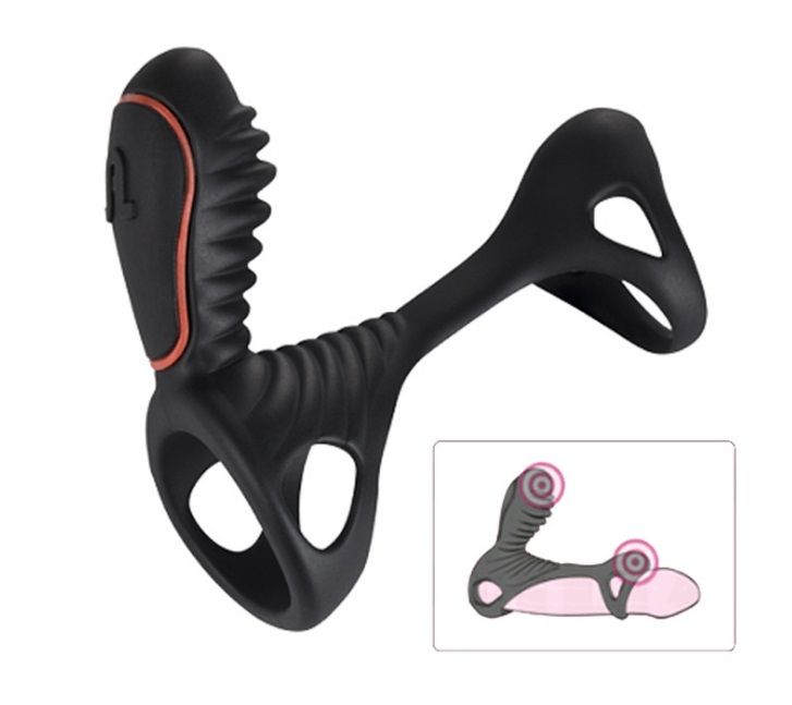 Revolutionary and powerful vibrating ring with remote contro... Adrien Lastic - Gladiator Remote Controlled Cock Ring photo-8