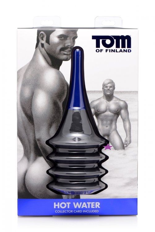 This easy-to-use enema bulb allows you to quickly and effici... TOF - Hot Water Large Accordion Enema Bulb photo-4