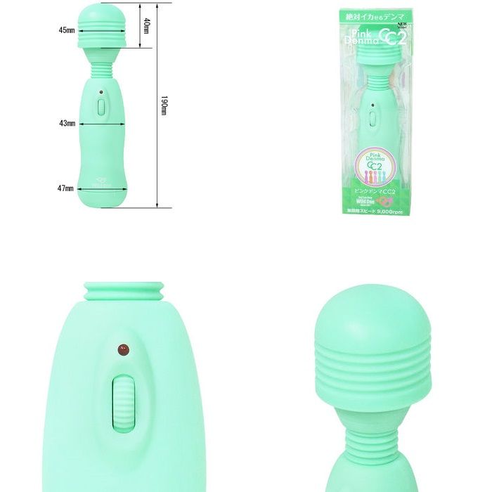Type: Vibe / 2
Package: 20.5 x 6.8 x 6.8 cm
Body: Total leng... SSI - Pink Denma CC2 - Green photo-6