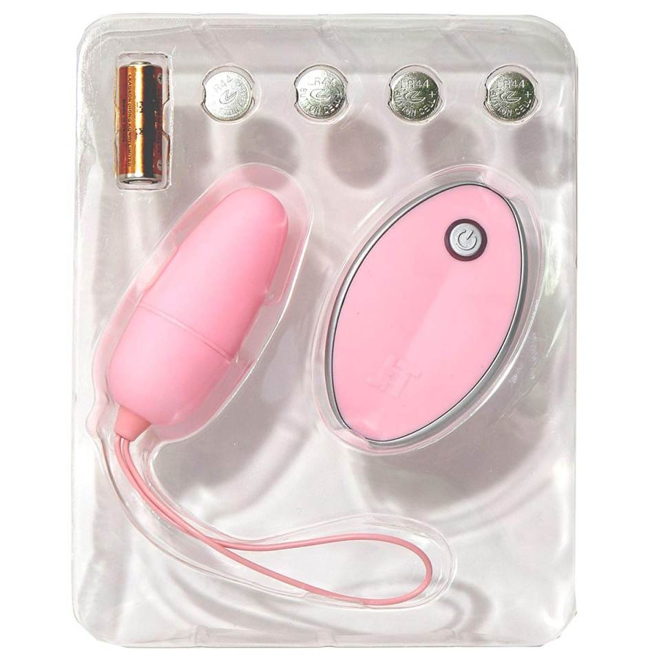The remote control part has a novel shape inspired by a leaf... Japan Toyz - Nemo Rotor - Pink photo-7