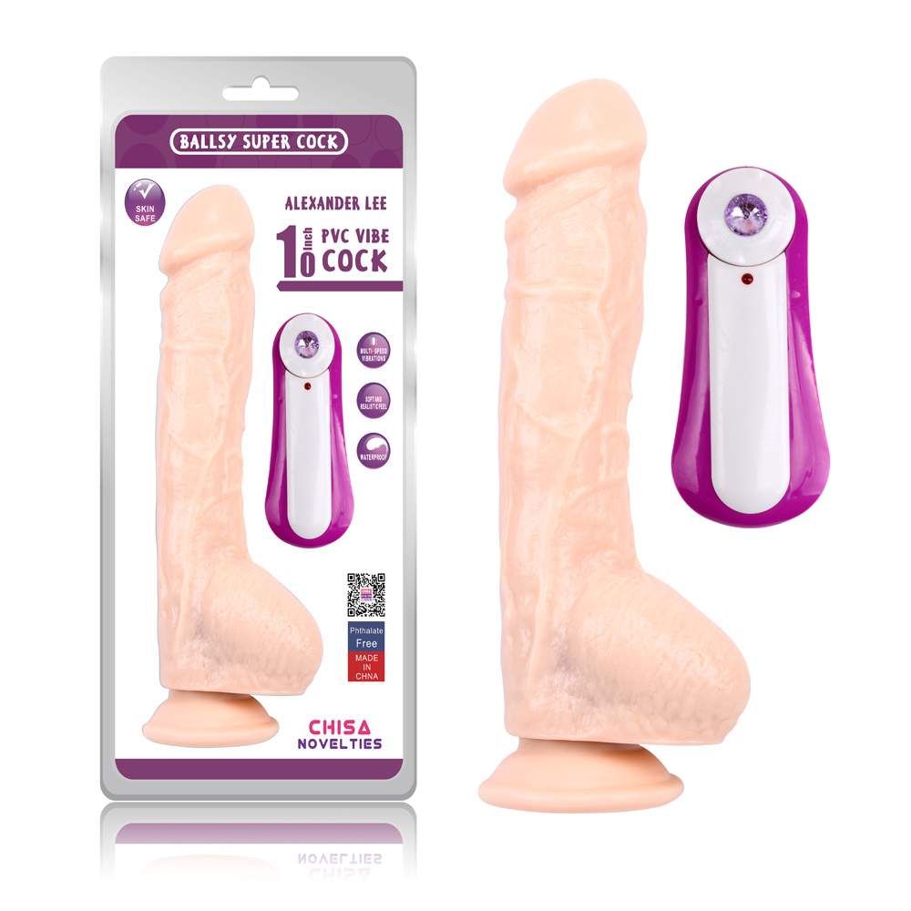 Chisa - 10″震动假阳具 - 肉色 Chisa - 10″震动假阳具 - 肉色 照片-6