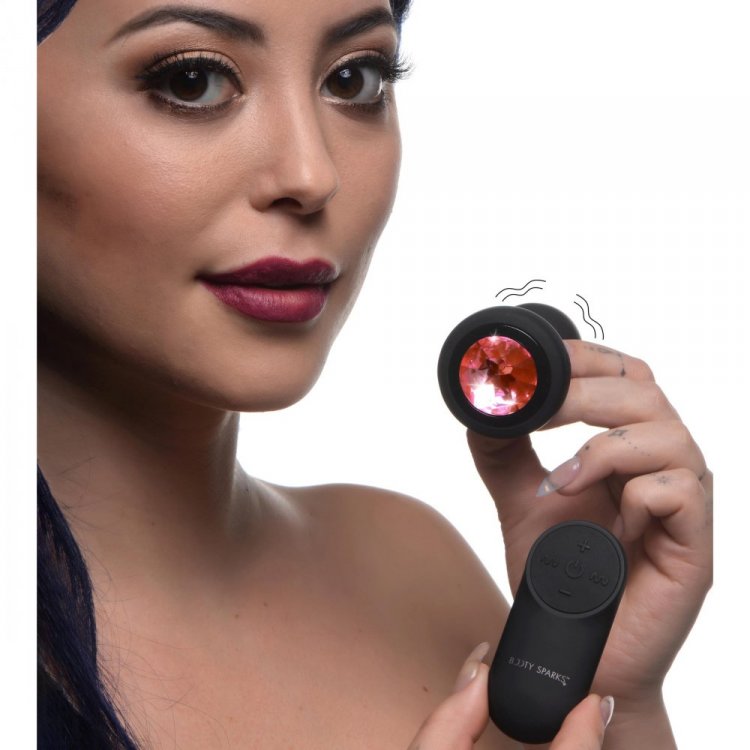 Booty Sparks - 28X Vibro Plug S - Black photo-2