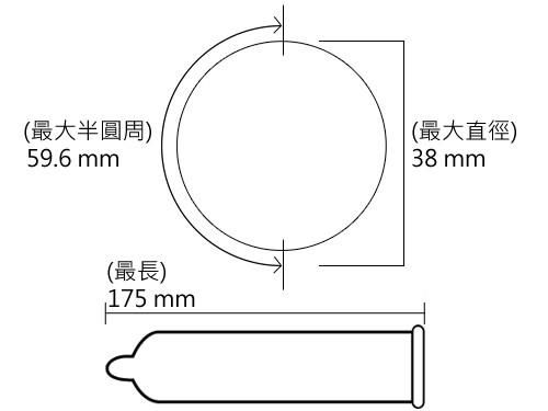 Jex - iX 0.02 大碼PU安全套 6片裝 照片